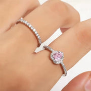 Pink Heart ring